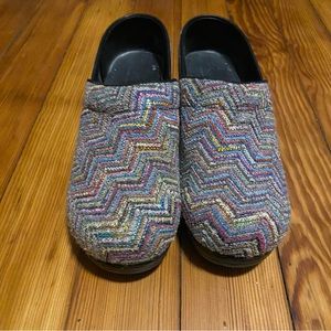 Sanita Fabric Clogs size 8 ( 38)